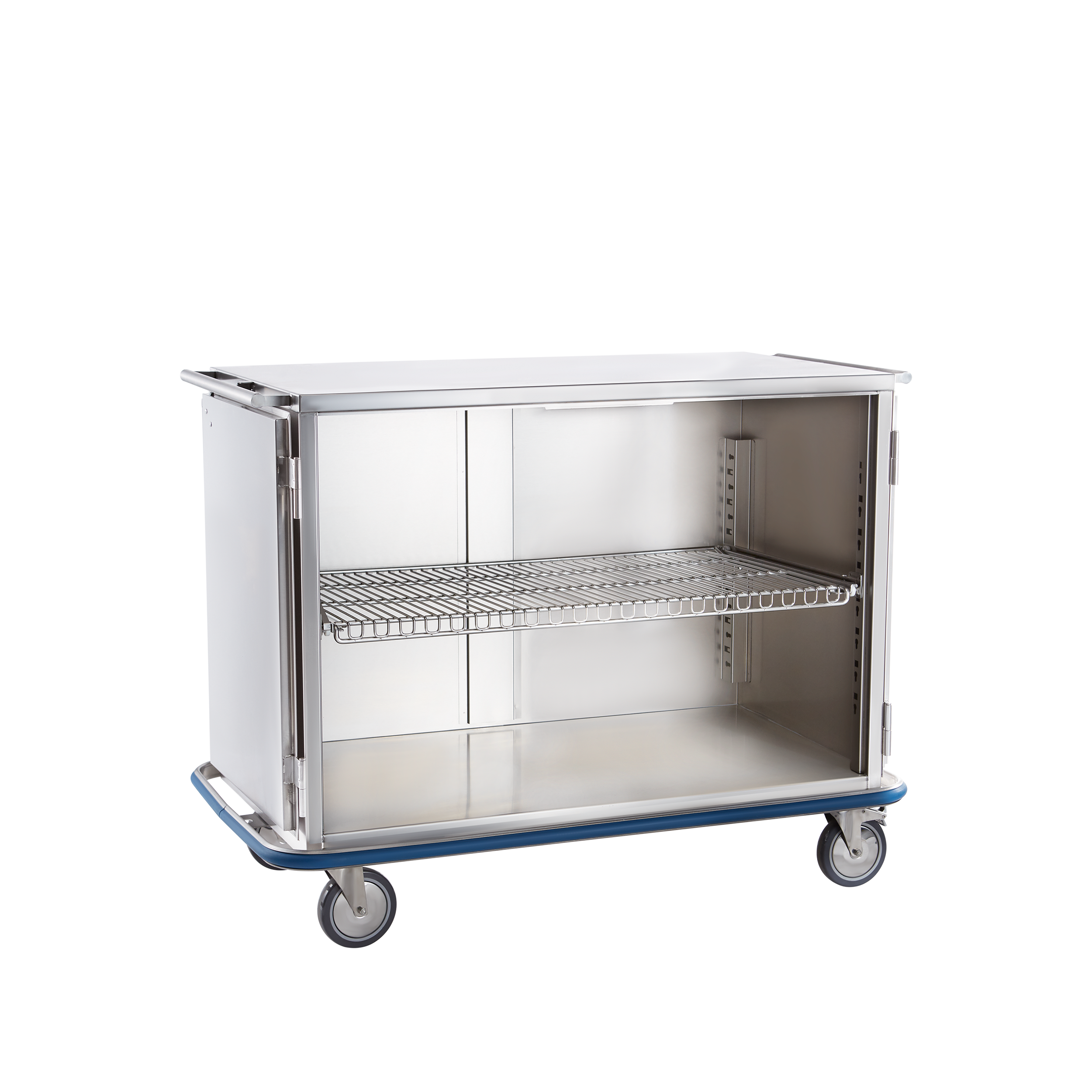 CCC5-19(G) Ultra Space-Saver Surgical Case Cart (Glass or CCC5-19(G) Ultra Space-Saver Surgical Case Cart (Glass or